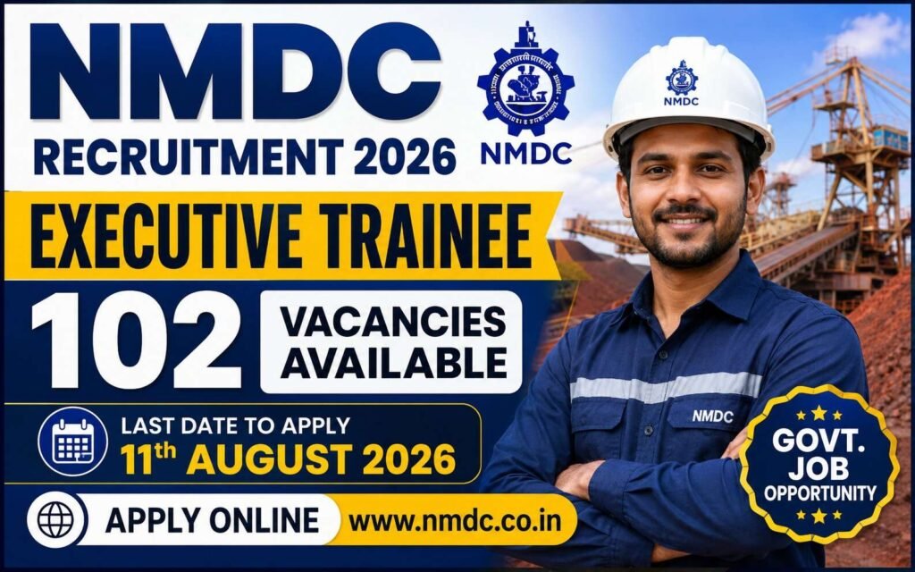 NMDC Bharti 2026