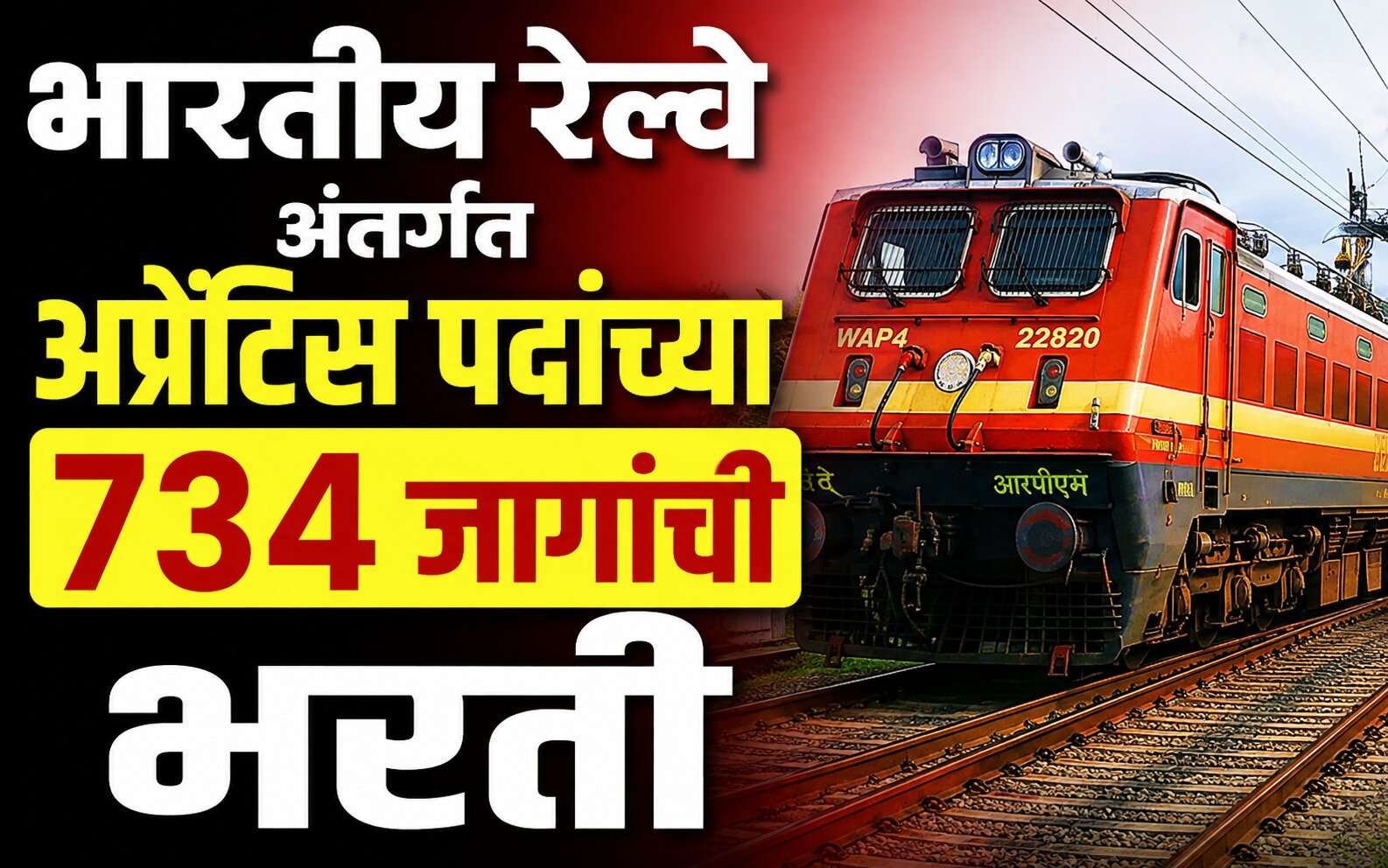 Recruitment for Apprentice posts under Indian Railways
